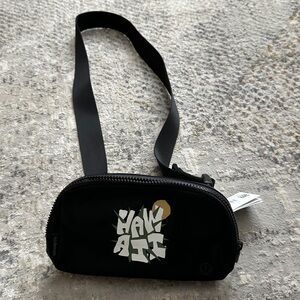 New Exclusive Lululemon Hawaii Black Crossbody/Belt Bag from Maui, Hawaii